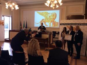 Gran Premio Internazionale di Venezia 26/10/19: Riconoscimento speciale alla carriera al M° Federico Paci